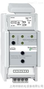 施耐德5070THBR BK单区域带继电器温控器（黑色玻璃）