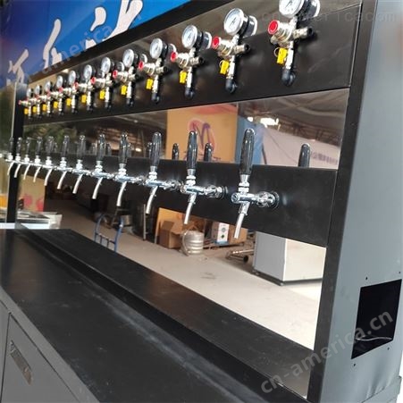 啤酒墙鲜酿精酿啤酒 风冷商用酒吧酒馆打酒机冷藏冰柜