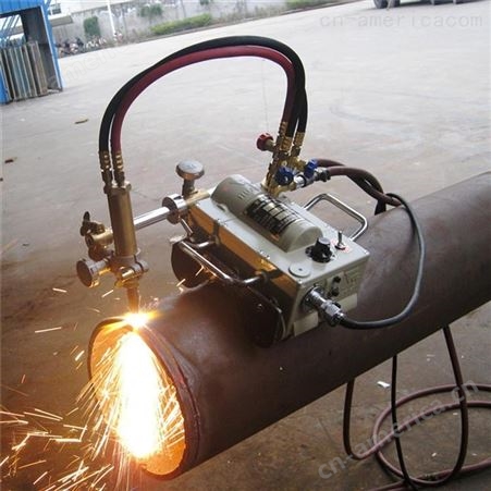 CG2-11磁力管道切割机 乙炔火焰切割机 爬行式管道气割机快速切管