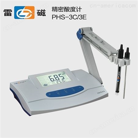 上海雷磁 PHS-3C精密PH计 酸度计