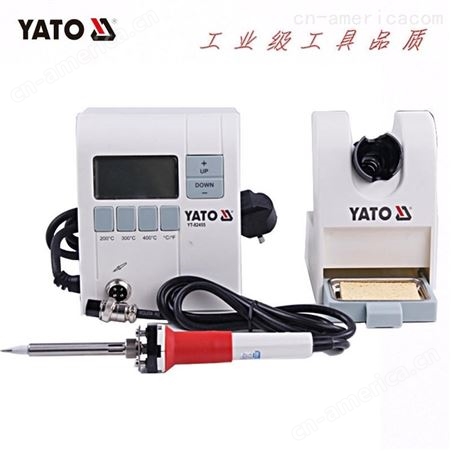 易尔拓工具48W工业级数显温控焊台恒温防静电电烙铁YT-82455 YATO工具