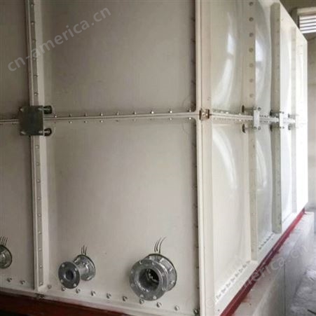 方形玻璃钢水箱 玻璃钢储水箱 用于消防生活 耐腐无渗漏定制不同规格