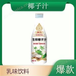 生榨椰子汁果肉椰汁植物饮料1.25L大瓶夏季饮品