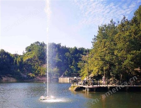 网红打卡呐喊喷泉释放压力景区项目游乐园声控喷泉
