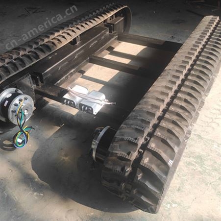 工程机械钢制履带底盘 履带行走装置 坦克底盘 稳定可靠