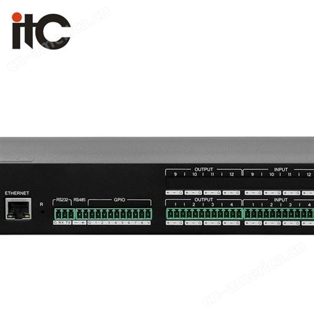 itc专业扩声音频拼接服务处理器TS-P880数字功放公共广播