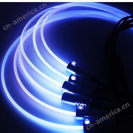 LED光源器RGB七彩光纤机DI电源32W双头光纤光源机 led无线变光