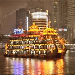 上海黄浦江游轮广告代理，上海2022户外广告投放价格