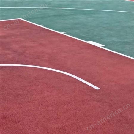 塑胶篮球场-运动塑胶球场地坪