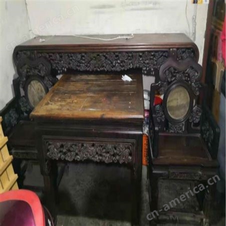 上海市老家具回收行情   老红木梳妆台收购价格