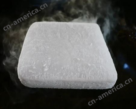 块状二氧化碳定制 保时洁 白色固体块状干冰费用
