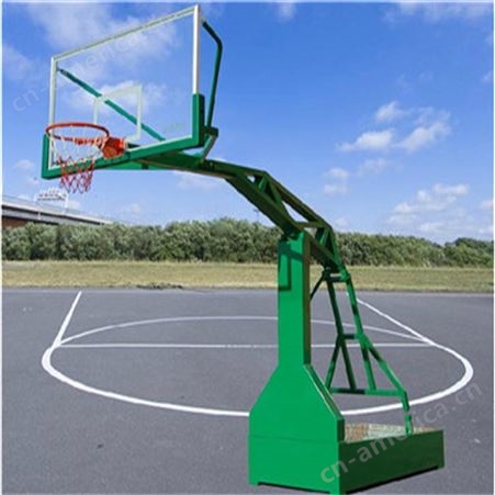 华丽体育室外标准可移动式仿液压篮球架 比赛用室内移动篮球架生产厂家