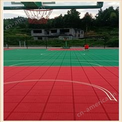 添速户外运动悬浮地板TPE全软材料室外篮球场地面材料