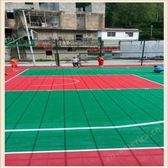 添速手球场悬浮地板 pp塑料地板 地垫地面材料