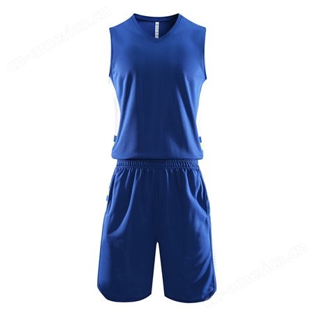 LQ189#篮球服套装 厂家批发 定制logo印字透气运动速干运动服