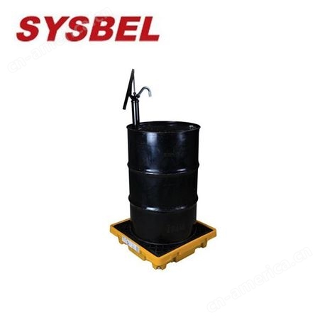 防渗漏托盘单桶 化工废液盛漏使用 可配叉车使用 西斯贝尔 SPP401