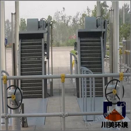 川美环境 屠宰厂污水机械格栅机 GX-700分离效果高厂家定制加工