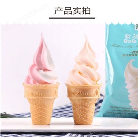 袋装冰淇淋粉批发 卡布奇诺食品 OEM定制 奶茶店商用原料