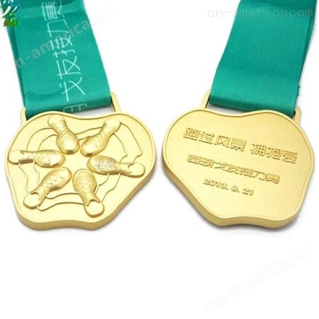 金属奖牌定制 运动会游泳比赛奖牌定制 异形创意设计奖牌定制做