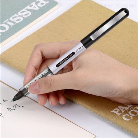 直液式走珠笔 速干 碳素 水性 直液 签字笔可定制