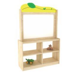 梦航玩具儿童幼儿园中班阅读沙发阶梯书架组合书架